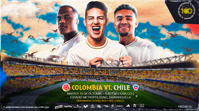 Colombia Chile Octubre 15 del 2024