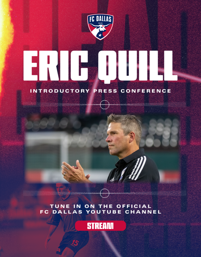 Eric Quill Coach FC Dallas
