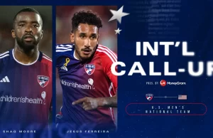 Jesús Ferreira y Shaq Moore del FC Dallas convocados a selección USA 2025