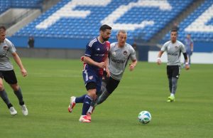 FC Dallas y Dynamo Houston jugaron amistoso en Frisco, Texas