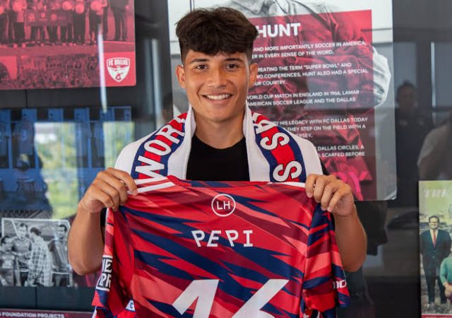 Diego Pepi FC Dallas Diego Pepi cedido al Texoma FC