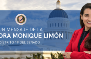Senadora Monique Limón la próxima presidenta pro Tempore del Senado del Estado de California