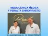 Mega Clínica Médica y Peralta Chiropractic inaugura nueva sede Dra. Alexis Peeralta y el Dr. Edgar Peralta, Quiropracticos.