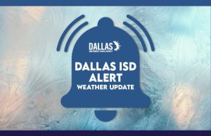 El Distrito Independiente Escolar de Dallas ordeno no ir clases el martes 27 de enero 2026.