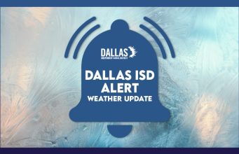 El Distrito Independiente Escolar de Dallas ordeno no ir clases el martes 27 de enero 2026.