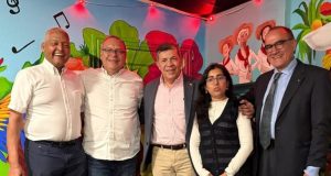 Alejandro Murcia Representante electo de colombianos en el Exterior y Cónsul de Colombia en Houston Andres Diez se reunieron para seguir impulsando oficina consular en Dallas