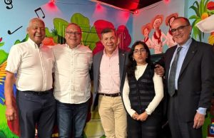 Alejandro Murcia Representante electo de colombianos en el Exterior y Cónsul de Colombia en Houston Andres Diez se reunieron para seguir impulsando oficina consular en Dallas