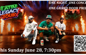 “Concierto Latin Legacy Tour” 28 Junio 7:30 pm “Dallas FIFA Fan Festival” en Fair Park.