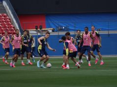 Selección de Suecia realizó entrenamiento en Toyota Stadium de Frisco, Texas