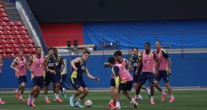 Selección de Suecia realizó entrenamiento en Toyota Stadium de Frisco, Texas