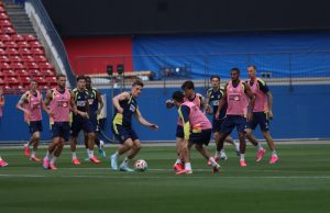 Selección de Suecia realizó entrenamiento en Toyota Stadium de Frisco, Texas