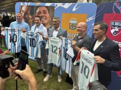 FC Dallas dio la Bienvenida a Delegación de la Asociación de Futbol de Argentina AFA y al Ex Portero Sergio Goicochea