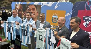 FC Dallas dio la Bienvenida a Delegación de la Asociación de Futbol de Argentina AFA y al Ex Portero Sergio Goicochea