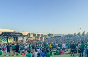 La afición mexicana convierte el FIFA Fan Festival de Dallas en un Estadio Azteca
